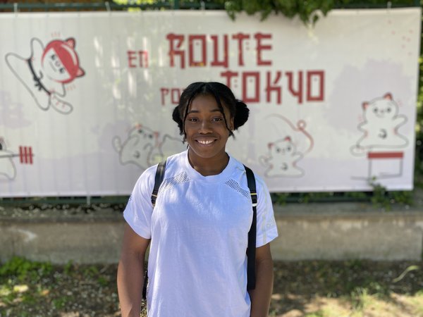Sarah-Léonie Cysique en route pour Tokyo
